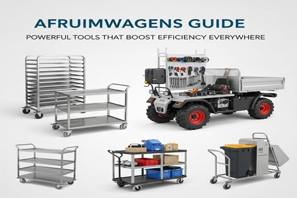 Afruimwagens Guide: Powerful Tools That Boost Work Efficiency Everywhere