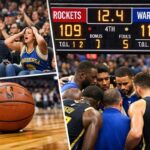 Houston Rockets vs Golden State Warriors Match Player Stats