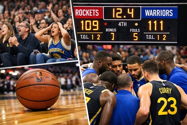 Houston Rockets vs Golden State Warriors Match Player Stats
