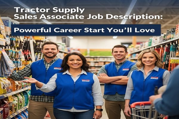 Tractor Supply Sales Associate Job Description: Powerful Career Start You’ll Love